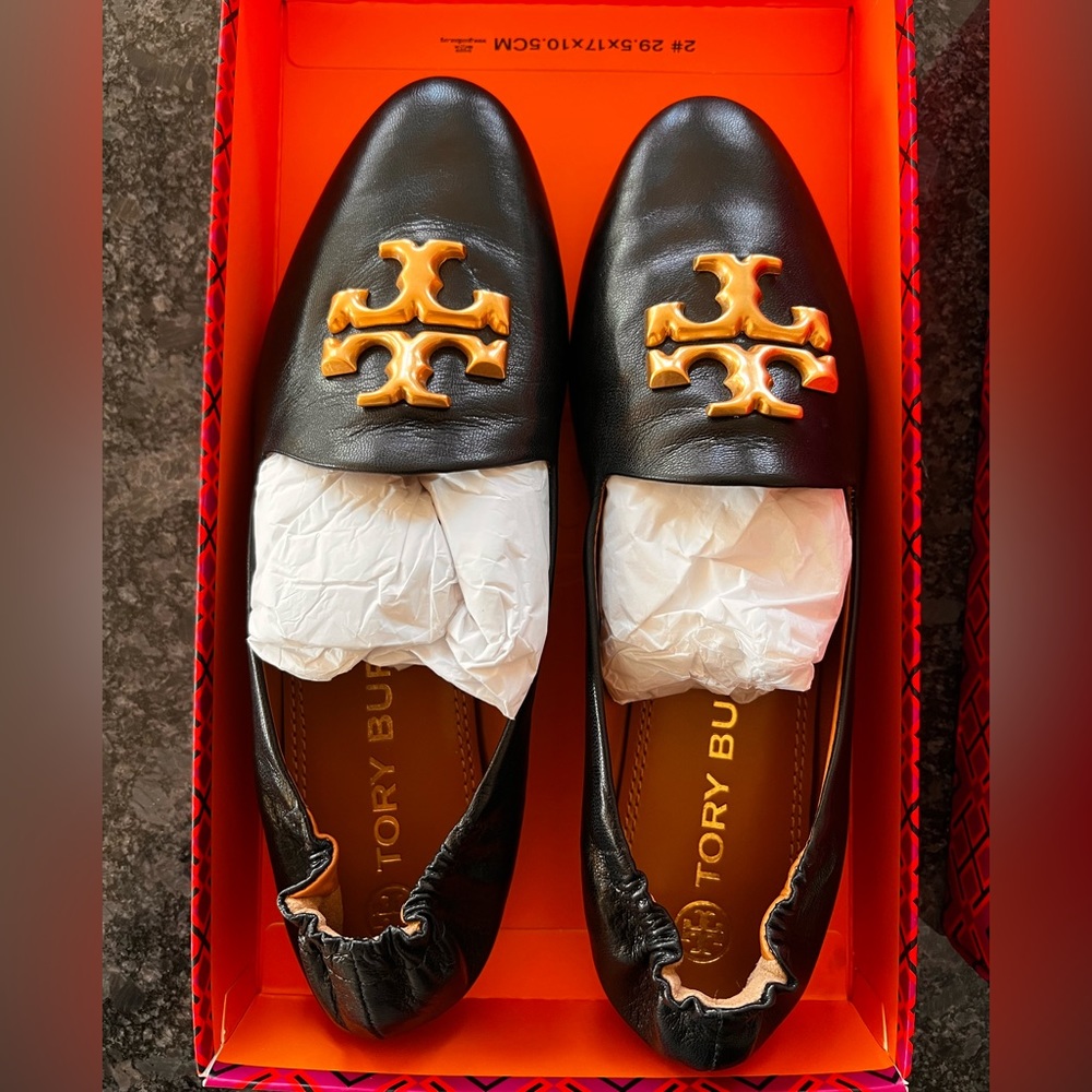 Tory Burch Eleanor Loafer Perfect Black size 7